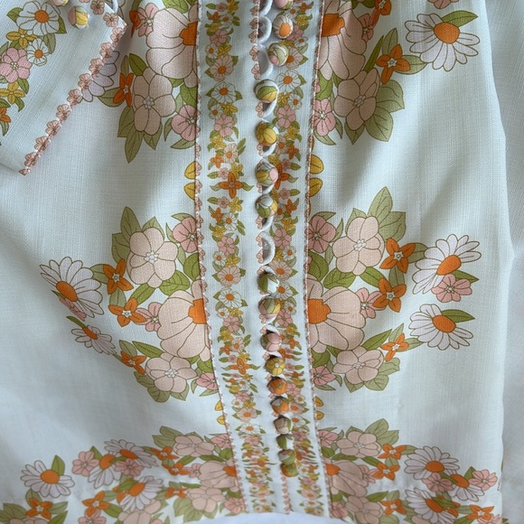 Floral Long Sleeve Dress - Picture 9 of 14